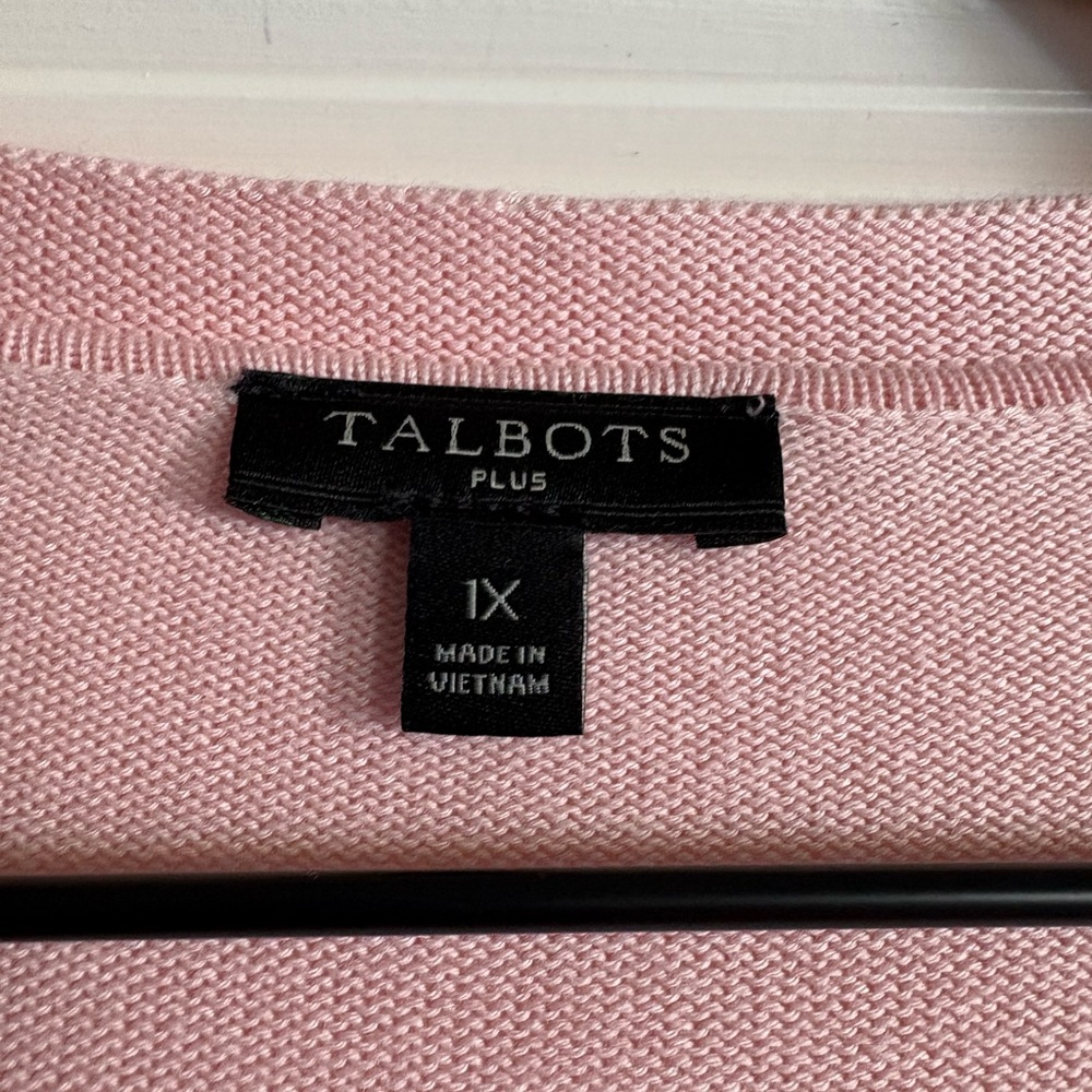Talbots Plus Women’s Cardigan Sweater - Picture 4 of 5